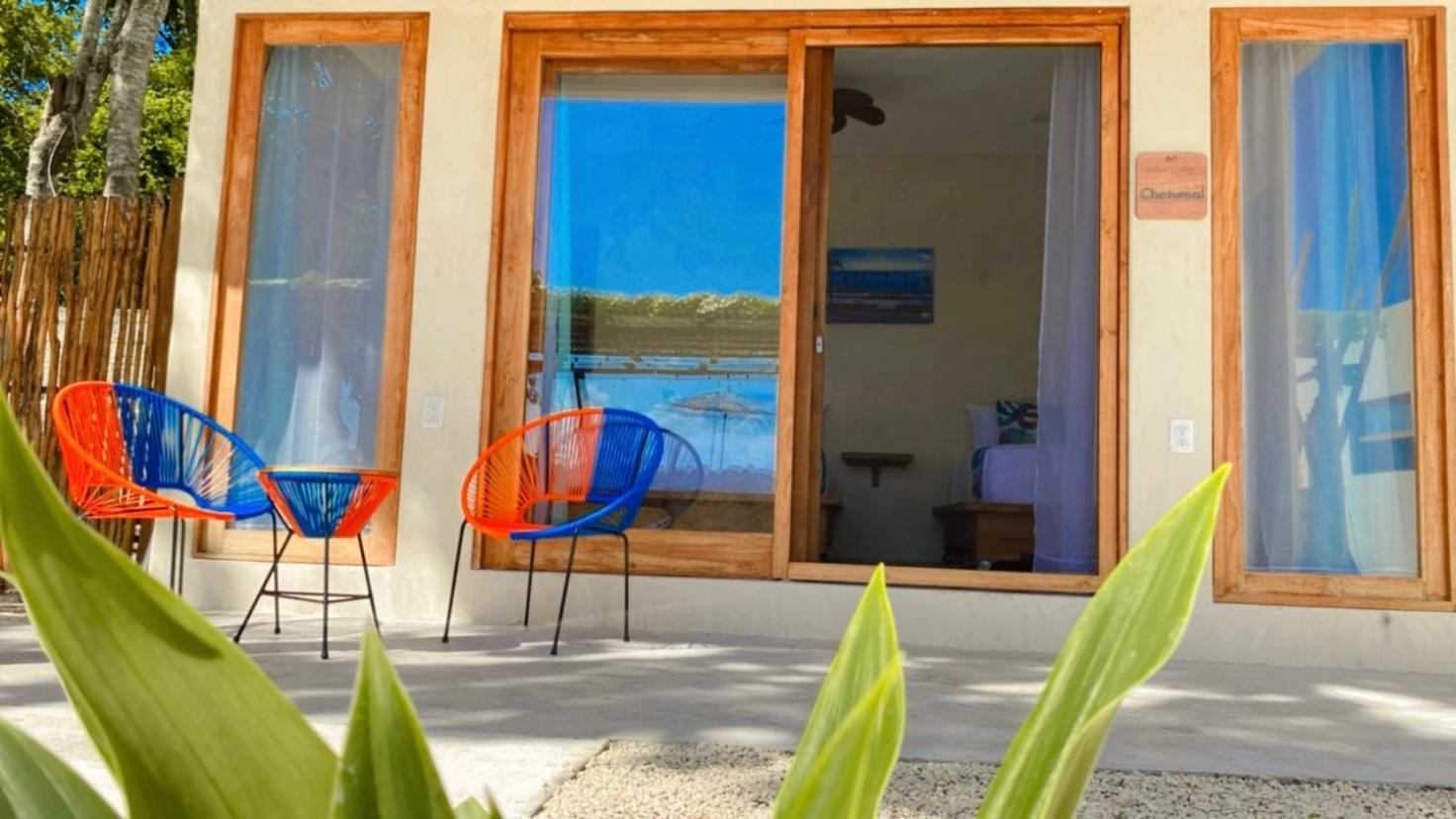 Hotel & Eco Cabanas Azul Maria Bacalar Exterior photo