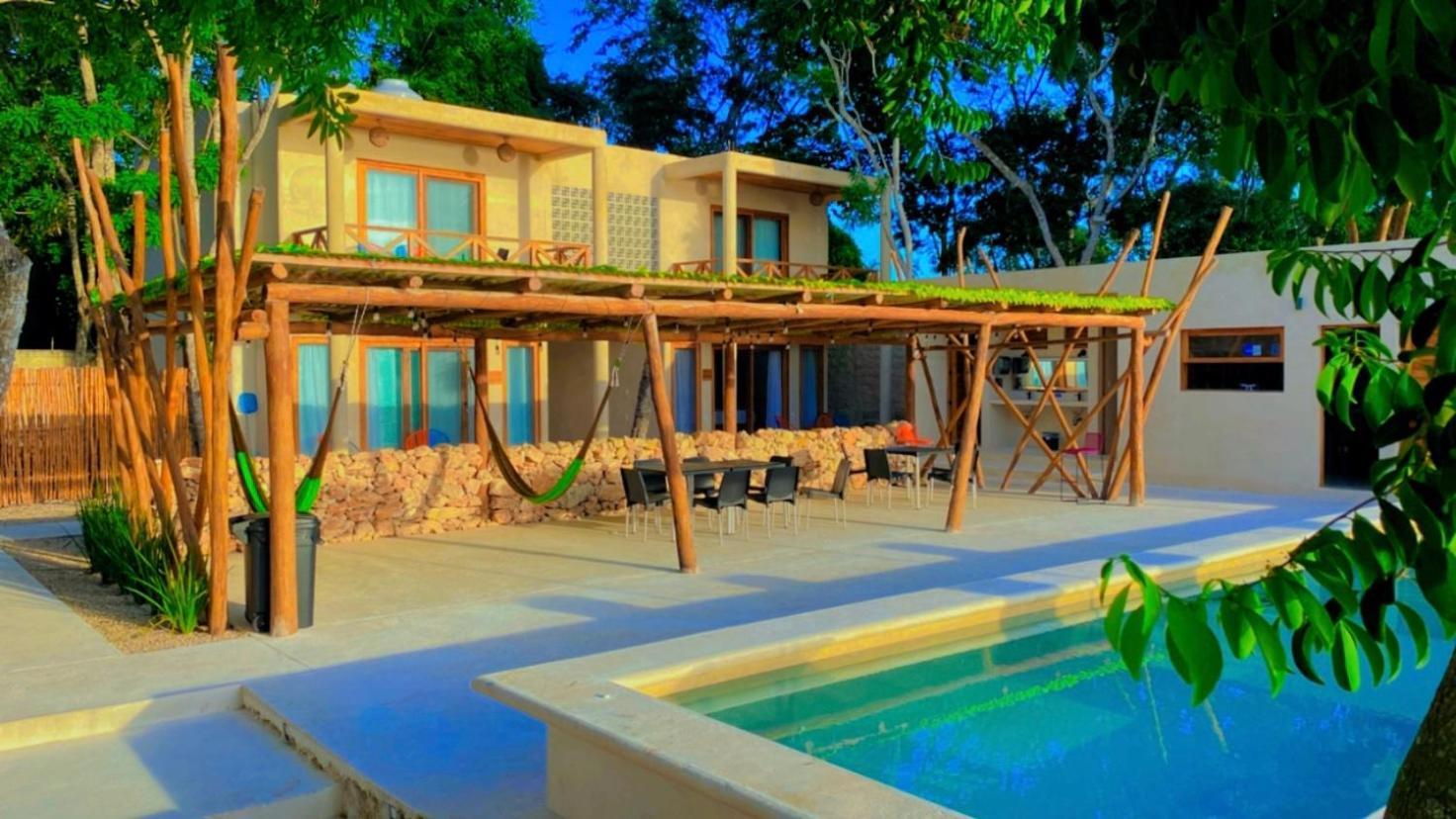 Hotel & Eco Cabanas Azul Maria Bacalar Exterior photo