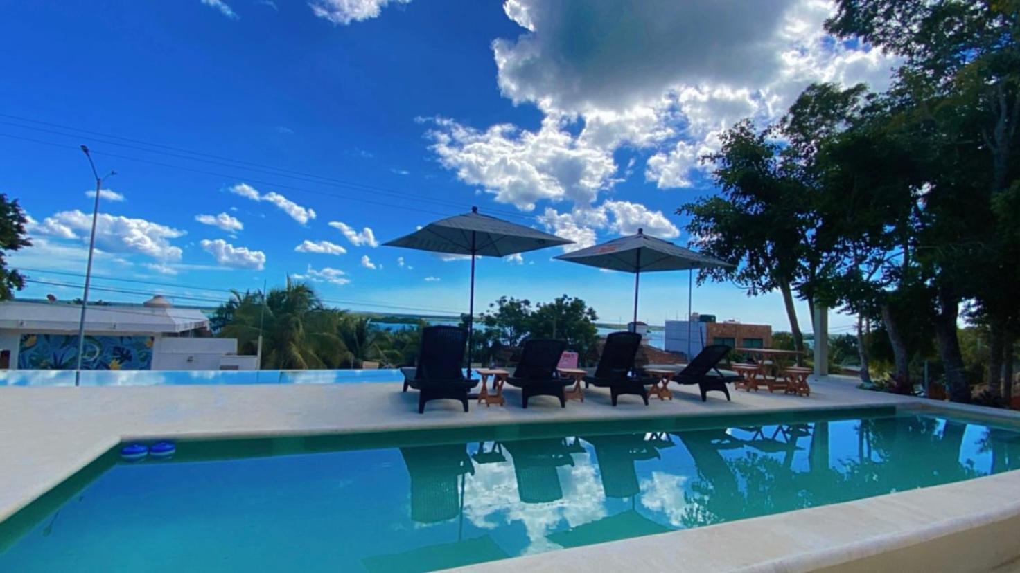 Hotel & Eco Cabanas Azul Maria Bacalar Exterior photo
